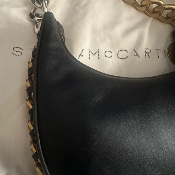 INC Stella McCartney Frayme hobo zip bag. - Picture 6 of 11